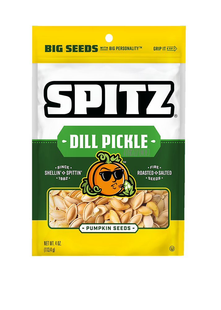 Bag of Spitz® Dill Pickle Pumpkin Seeds